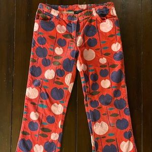 Girl’s Mini Boden velour pants🌷Size 13/14